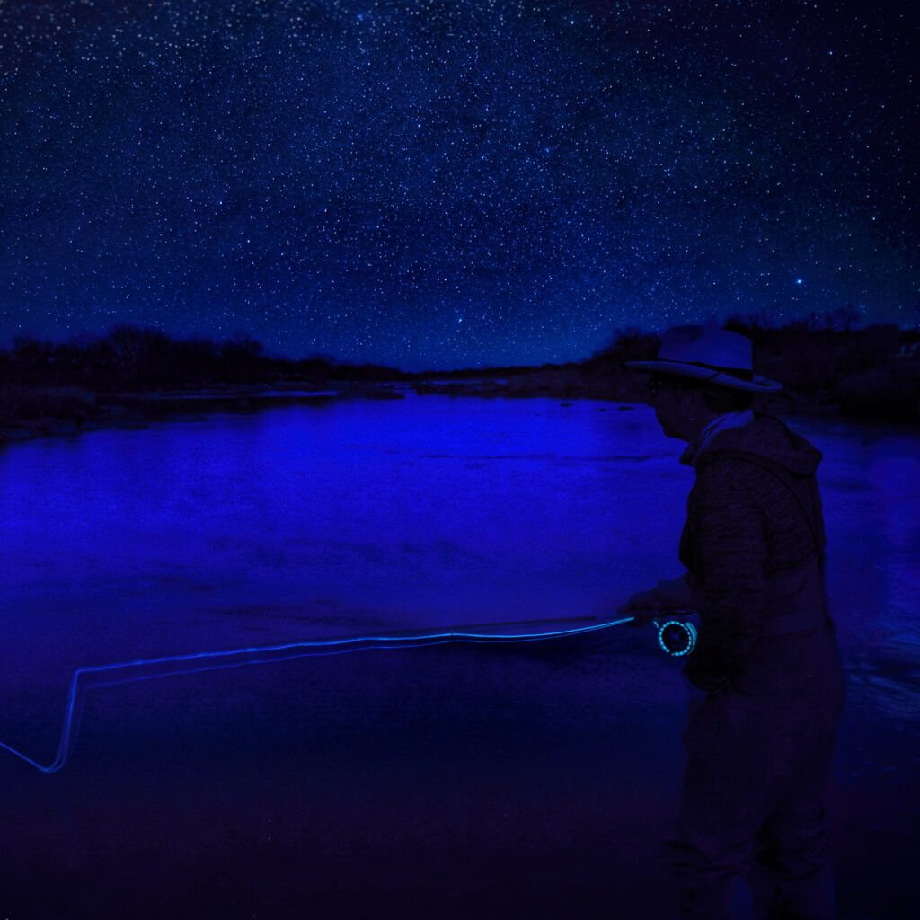 “Fly by Night” Glow in the Dark, Night Sky Fly Fishing Experience
